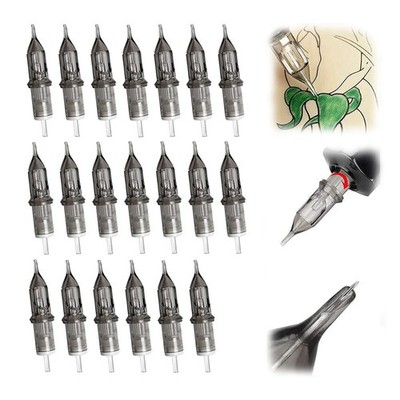Hochwertige Tattoo-Nadeln Set für Permanent Make-up, Sterilisiert, 20 Stück