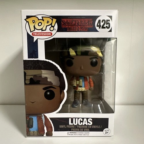 Funko Pop! Vinyl: Netflix Stranger Things - Lucas Sinclair (w/ Binoculars) #425