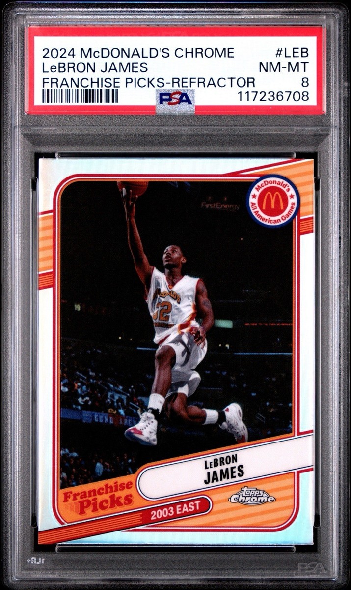 2024 Topps Chrome Mcdonald's All American - Franchise Picks LeBron