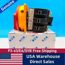 Original EATON P3-63/EA/SVB MOELLER MAIN SWITCH P3-63/EA/SVB NEW Free Ship