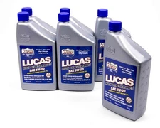 Lucas Motor Oil - High Performance - 5W20 - Conventional - 1 qt - Set of 6