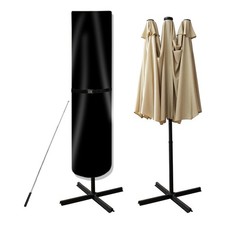 Umbrella Cover, 420D Waterproof Outdoor Patio Umbrella Cover for 9ft to 14ft