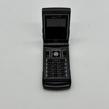 Sanyo KATANA SCP-6600 Ultra Slim Qualcomm 3G CDMA Flip Mobile Phone Black