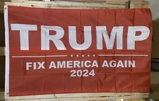 Donald Trump President 2024 Flag FREE SHIP Save America Republican USA Sign 3x5’