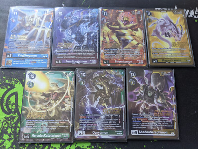 Digimon Card Game Promo Rare 2024 Regional Participant Set Alternate Art Holo