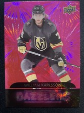 20-21 UD Extended Hockey Pink SP Dazzlers DZ-145 Willam Karlsson