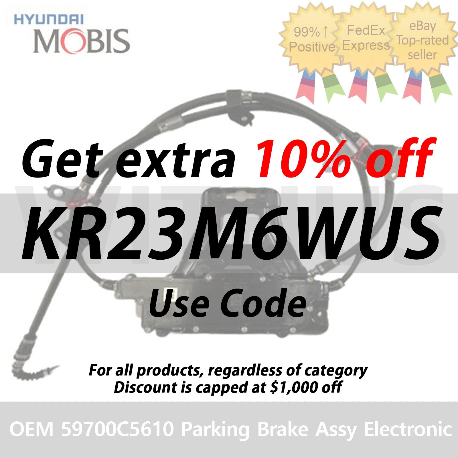 OEM 59700C5610 Parking Brake Assy Electronic For Kia Sorento 201518