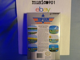 Top Gun: The Second Mission Nuevo Sellado de F&aacute;brica Nintendo NES SIN VGA/WATA  