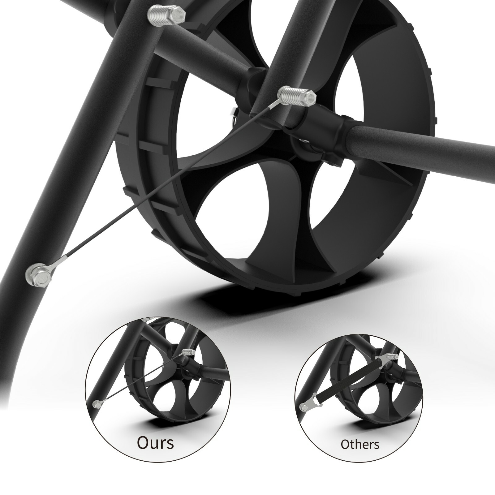 Folding small trailer boat cart inflatable boat tug rubber raft transport wheel