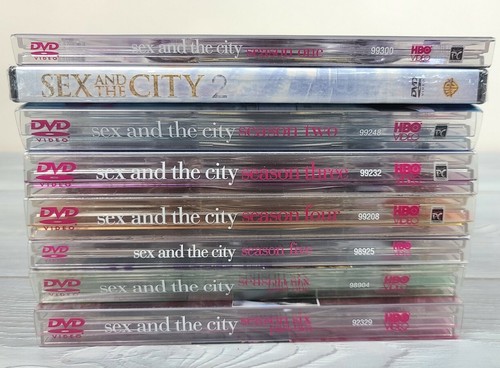 Sex & The City Complete Series Seasons 1 2 3 4 5 6 DVDs Set & 2nd Movie