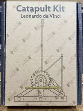 ROKR 3D Wooden Puzzle Mechanical Model Kit Leonardo De Vinci Catapult Kit