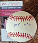 JESUS MADE Brewers Full Name Signed Baseball Ball ROMLB Autographed Auto *JSA*