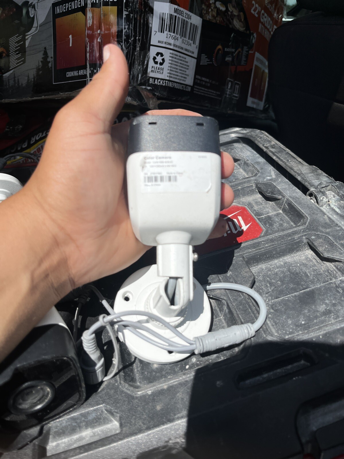 security camera outdoor wired-image