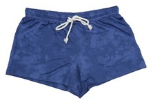 Jenni Intimates Drawstring Waist Women's Pajama Sleep Shorts NWT Sailors Blue