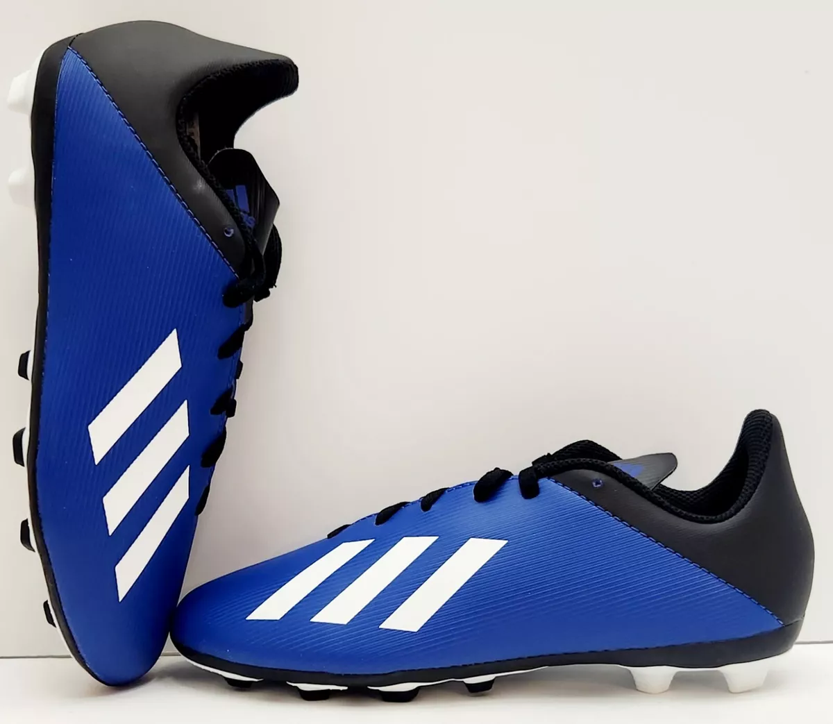 Adviento ejemplo Repetido adidas X 19.4 FxG J Soccer Cleats, EF1615, New In Box, Boy/Girl, Blue, Size  4 | eBay