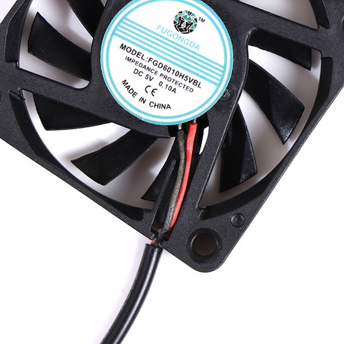 DC 5V USB Brushless Sleeve Bearing Fen Computer PC Silent Cooler Cooling Fan Lot - Photo 6/17