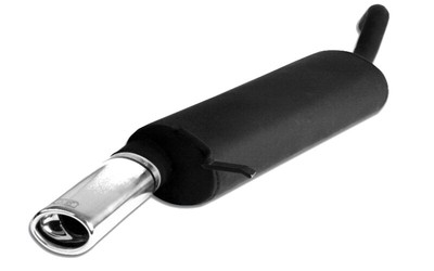 muffler for Skoda Felicia Hatchback 1.9 D 47kW 1994-2001 Single Oval Tip 95x65mm