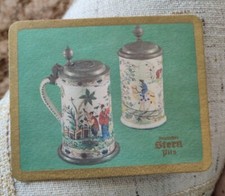 Schöner, großer Bierdeckel(16x13cm) - STERN...