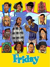 FRIDAY Movie 4 Inch Vinyl Sticker Cartoon Ice Cube Hip Hop Rap Deebo Mike Epps