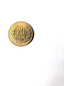 1989 Colombia 20 Pesos Coin UNC
