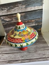 Spinning Top Ohio Art Company Awesome Graphics / Art 1960's