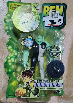 New Last Pcs 2006 Ben 10 Diamondhead Action Figure | eBay