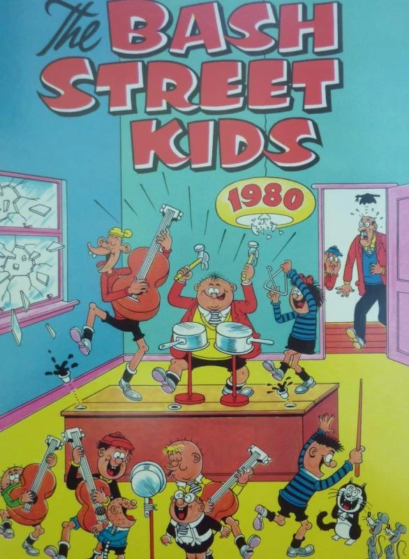 A3 BEANO Bash St Kids Plug Minnie ANNUAL BOOK cover comic 1980