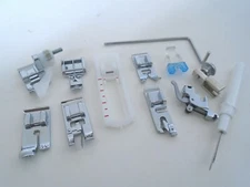 12 PCS Foot Set For Kenmore 158 SUPER HIGH SHANK to use LOW SHANK feet/foot