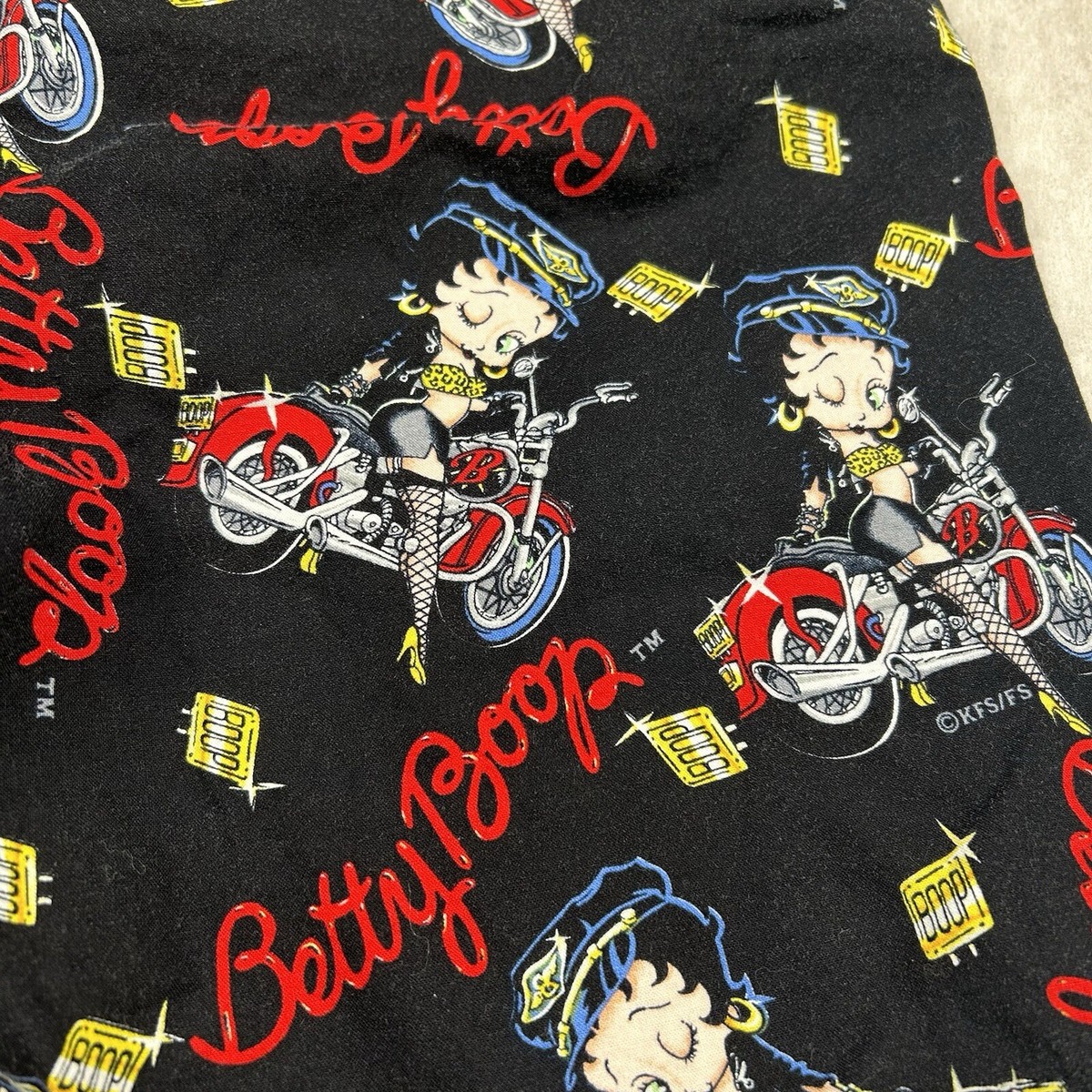 Vintage 90s Betty Boop All Over Print Shorts NJ Croce USA Made