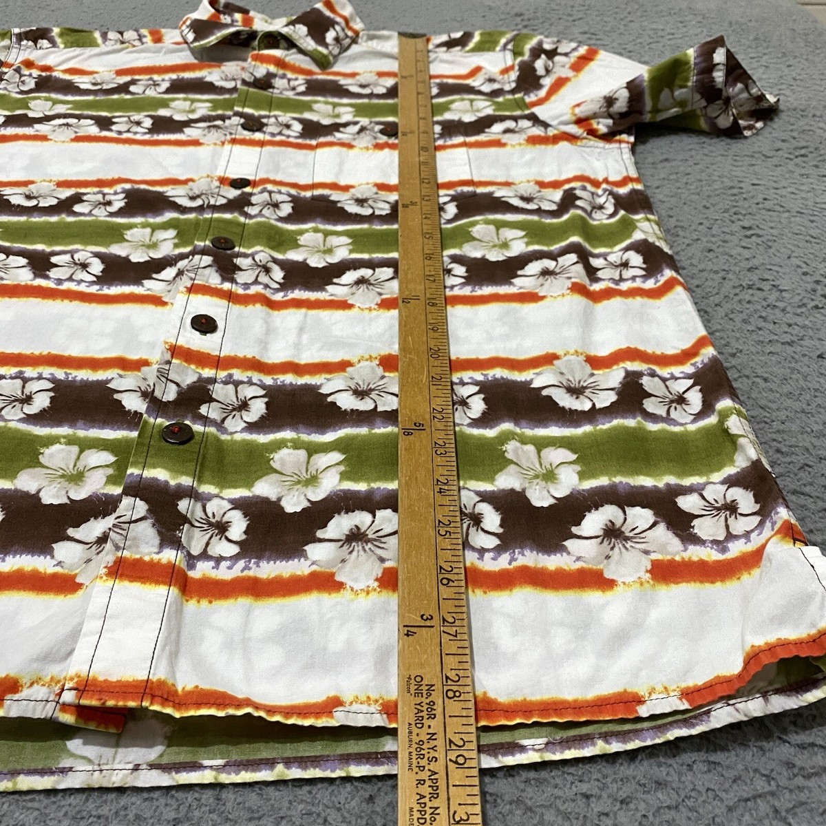 Chemise homme The Territory Ahead L rayée maille épaisse manches