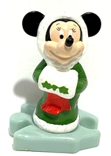 2000 McDonald's Happy Meal Disney Minnie Mouse Once Upon a Christmas Toy Figure