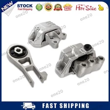 3x Engine Motor Mounts For Jeep RENEGADE 2.4L Automatic Transmission 2015-2021