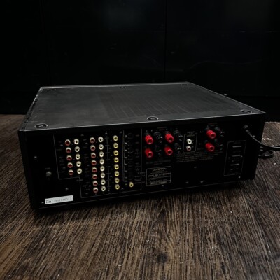 ONKYO A-V801PRO AV Amplifier Silver AC100V 50/60Hz 245W Made in