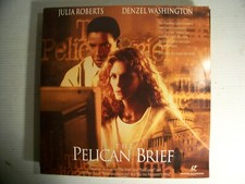 THE PELICAN BRIEF JULIA ROBERTS DENZEL WASHINGTON 12989 LASER DISC LD