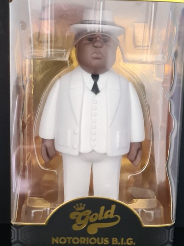 Funko Gold Notorious B.I.G 5” Rapper Premium Vinyl Figure Series One New Boxed - Picture 5 of 6