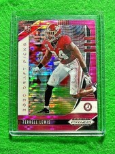 TERRELL LEWIS PRIZM PINK PULSAR ROOKIE CARD LOS ANGELES RAM 2020 PANINI PRIZM DP