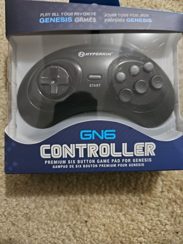 Hyperkin Sega Genesis GN6 Wired Controller for RetroN 3 & Sega Genesis NiB - Picture 2 of 3