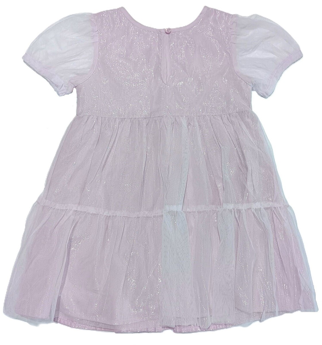 Cat & Jack Baby Girls Size 18M Purple Short Sleeve Glitter