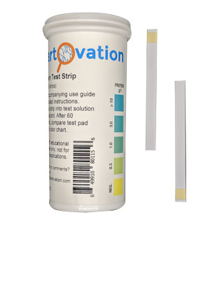 Residual Protein Food Test Strips, 0-10 g/L [Vial of 50 Strips]