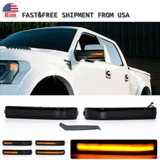 LED Side Mirror Sequential Turn Signal Light Lamp For Ford 2009-2014 F150 F-150