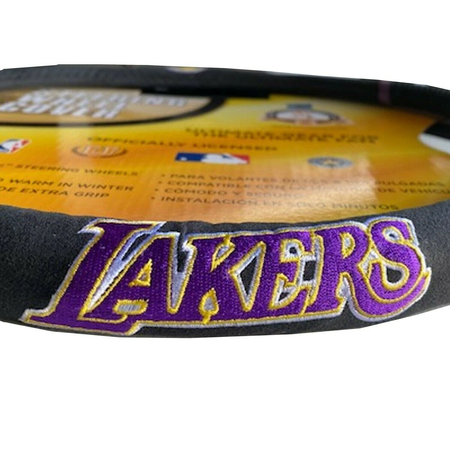 Basketball Los Angeles Steering Wheel Cover Universal
