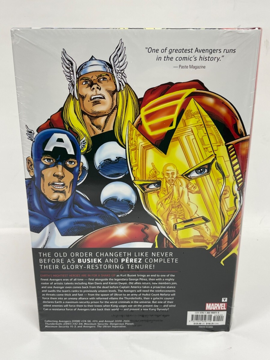 Avengers by Busiek & Perez Omnibus Vol 2 ALAN DAVIS DM COVER