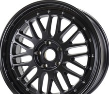 4 Felgen Neu 19'' 5x112 Stil Bbs Lm Schwarz Satin Audi/VW/Seat / New BMW