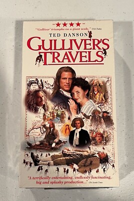 *NEW* SEALED Gullivers Travels (VHS, VINTAGE 1996, 2-Tape Set), Ted Danson