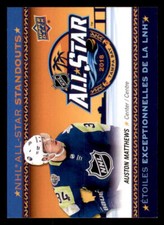 2018-19 UD Tim Hortons NHL All Star Standouts #AS4 Auston Matthews