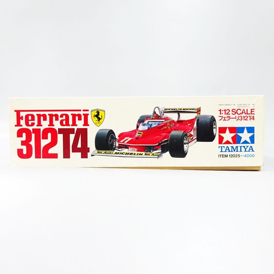 Maquette Tamiya 1/12 Ferrari 312T4 - Kit à Monter, échelle Grande, Occasion En Très Bon état