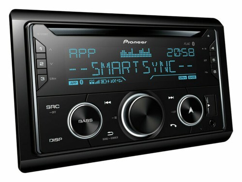 Pioneer FH-S720BT Radio CD USB AUX iPod Bluetooth Double Din Radio samochodowe - Zdjęcie 1 z 1