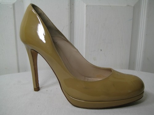LK Bennett Sledge Nude Patent Leather 