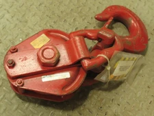 6" Snatch Block w/ Hook for 5/8" wire rope McKISSICK #BLK-T961-S #869000