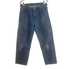 Dickies Double Knee Jeans Men Size 30 X 30 Blue Denim Workwear Grunge Distressed